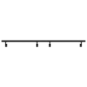 VEVOR Handrail Stair Railing, 7 ft, Wall Mount Handrails for Indoor Stairs, Thickened Aluminum Alloy Hand Rail with Installation Kit